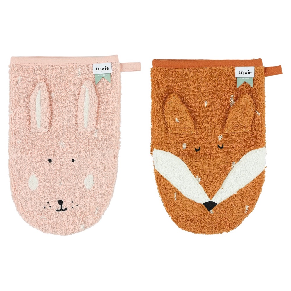 Toallita 2-pack | Mrs. Rabbit - Mr. Fox